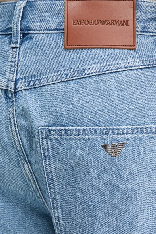 Emporio Armani szorty jeansowe niebieski EM001723.AF13269