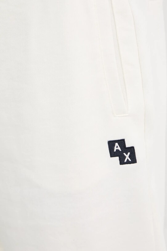 Bombažne kratke hlače Armani Exchange bela XM000471.AF13109