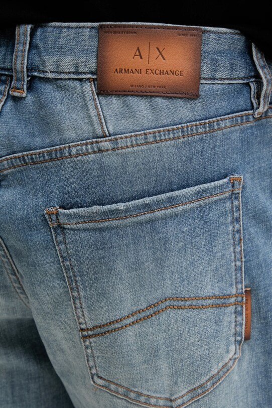 Jeans kratke hlače Armani Exchange modra XM000073.AF13331