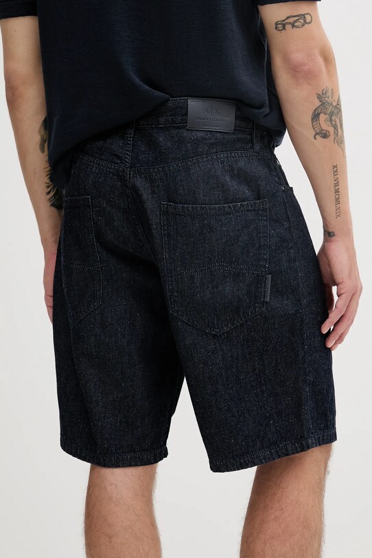 Odzież Armani Exchange szorty jeansowe XM000658.AF13077 granatowy
