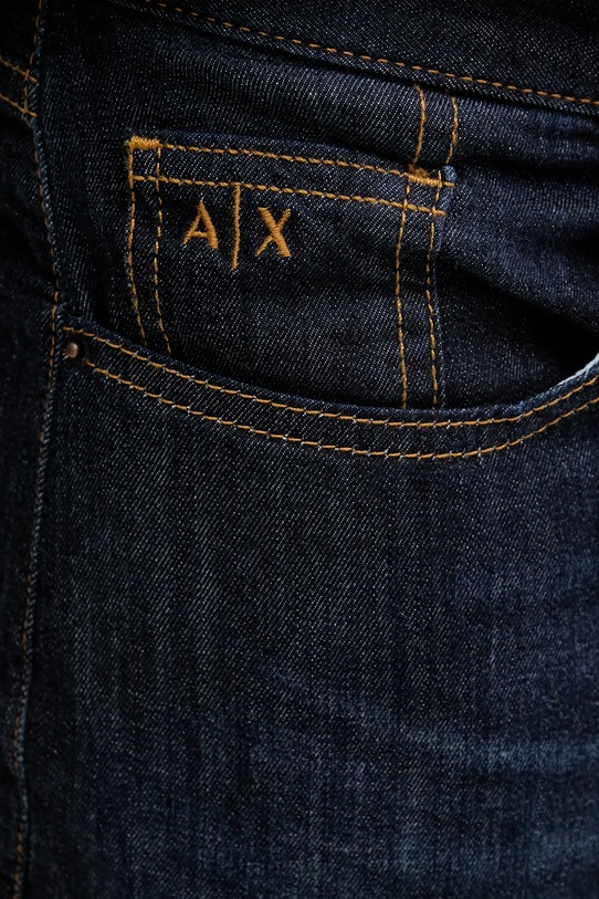 Armani Exchange szorty jeansowe granatowy XM000073.AF13089