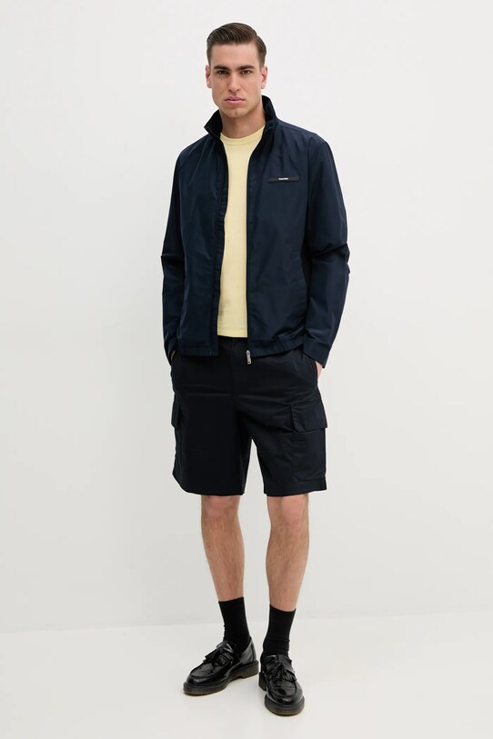 Bavlněné šortky Armani Exchange XM000150.AF11882 námořnická modř SS25