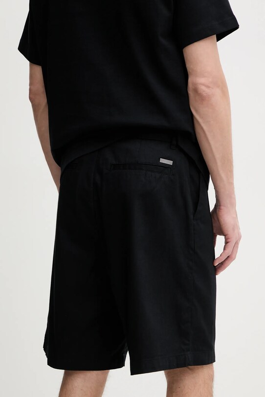 Oblačila Bombažne kratke hlače Armani Exchange XM001277.AF13171 črna