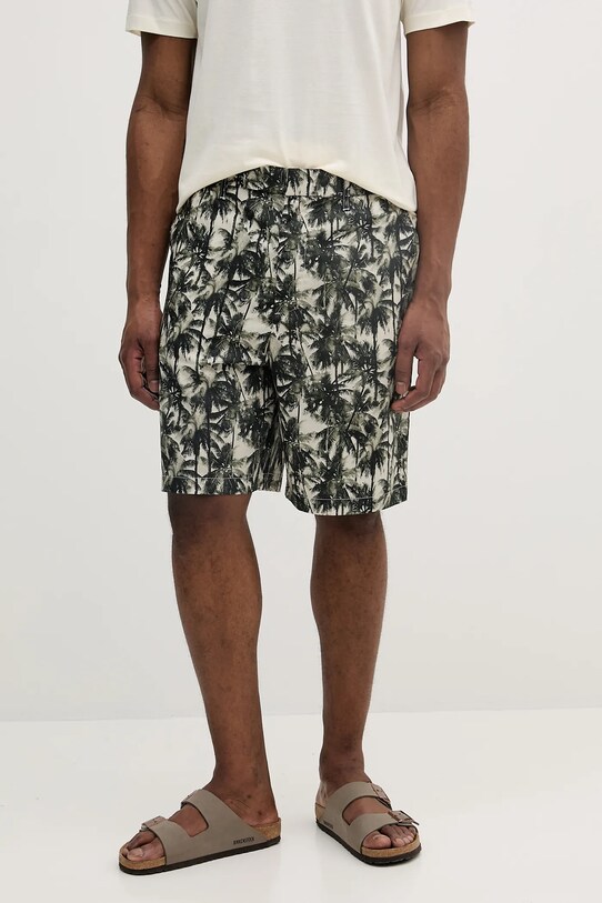 Бавовняні шорти Armani Exchange бавовна зелений XM000427.AF14869