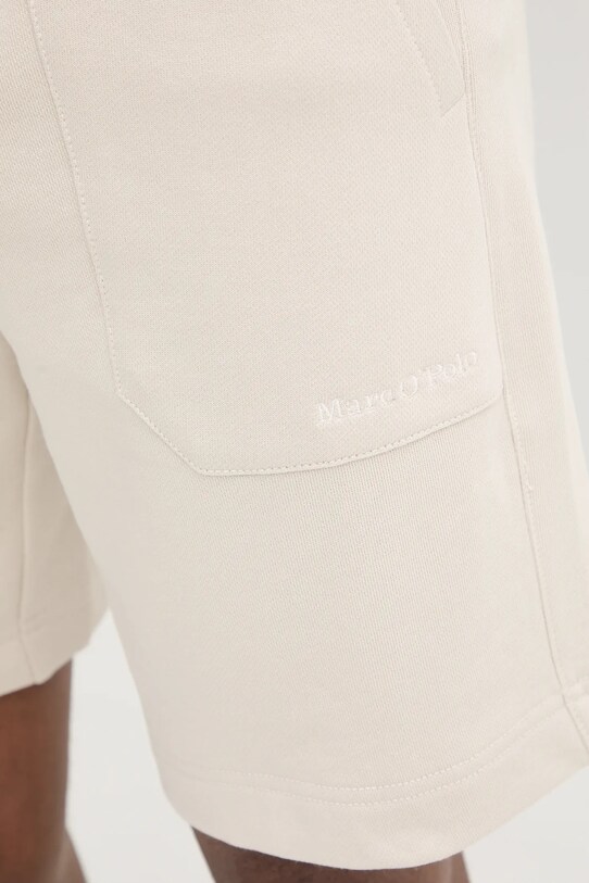 Marc O'Polo pantaloni scurti din bumbac bej 523402417010