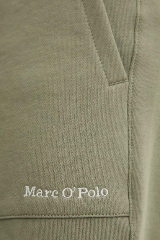 Marc O'Polo szorty bawełniane zielony 523402417010