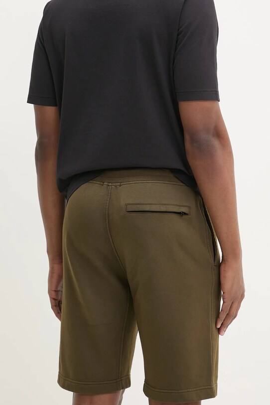 Îmbrăcăminte C.P. Company pantaloni scurti din bumbac 18CMSB101B110044G verde