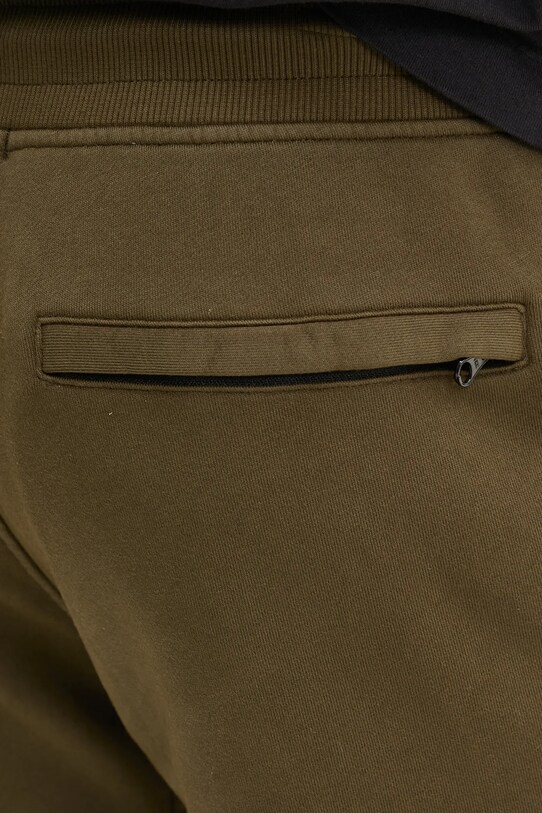 C.P. Company pantaloni scurti din bumbac verde 18CMSB101B110044G