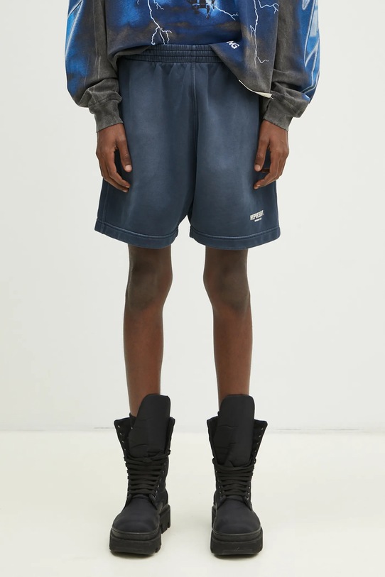 Bavlněné šortky Represent Owners Club Shorts bavlna námořnická modř OCM100004.224