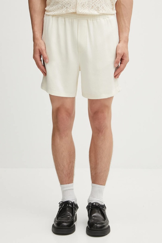 Represent szorty Knitted Panel Short tkanina beżowy MLM71023.31