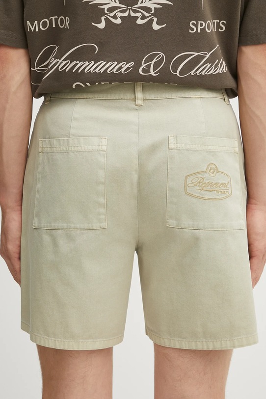 Represent szorty bawełniane Cotton Tailored Short beżowy MLM71013.25