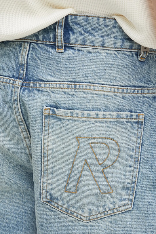 Traper kratke hlače Represent R10T Tailored Denim Shorts plava MLM61038.07