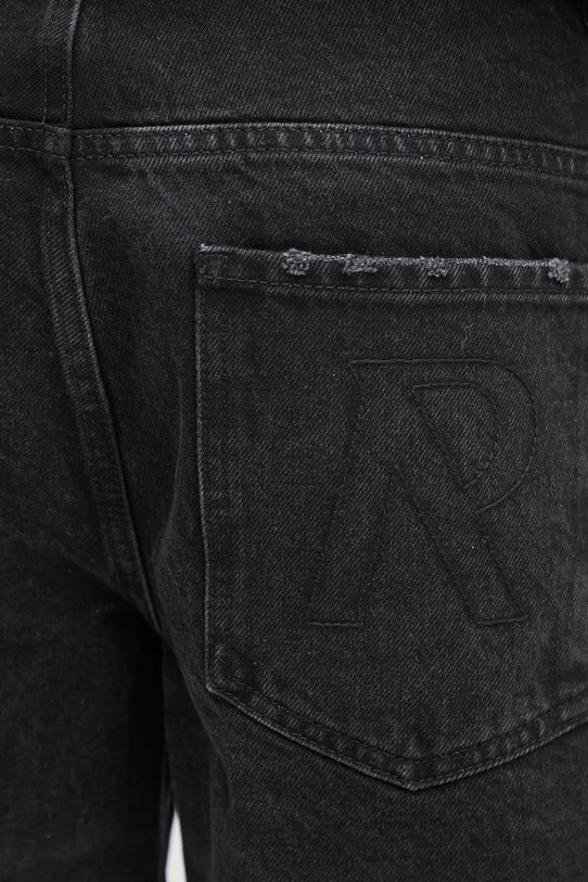 Represent szorty jeansowe R10T Tailored Denim Shorts czarny MLM61038.01