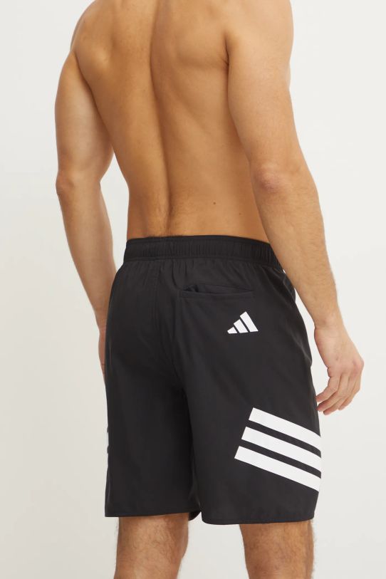 Îmbrăcăminte adidas pantaloni scurti de baie ICON 3S SH 8IN JF6088 negru