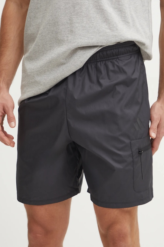 Σορτς adidas City Escape ύφασμα μαύρο JF3282