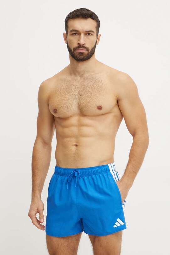 adidas szorty kąpielowe 3S BLD SH 3IN JD4234 niebieski SS25
