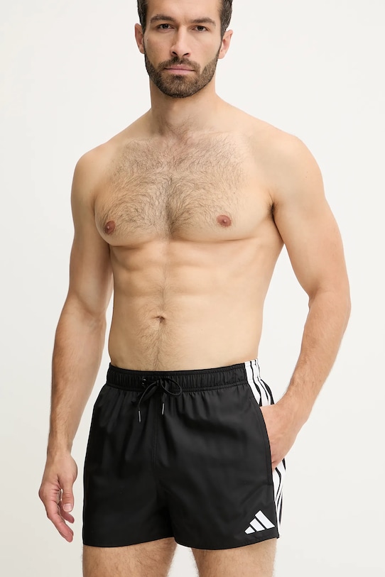 adidas pantaloni scurți de baie 3S BLD SH 3IN negru JG1031