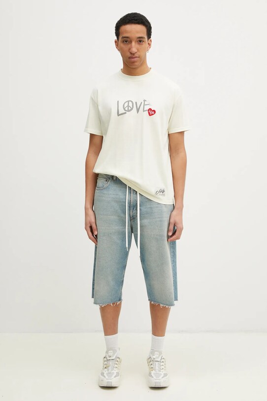 MM6 Maison Margiela pantaloncini di jeans SH0MU0014 blu