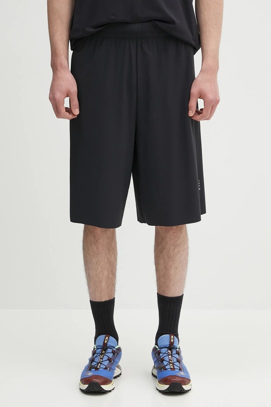 Σορτς MM6 Maison Margiela x Salomon με ελαστάν μαύρο SH0MU0017