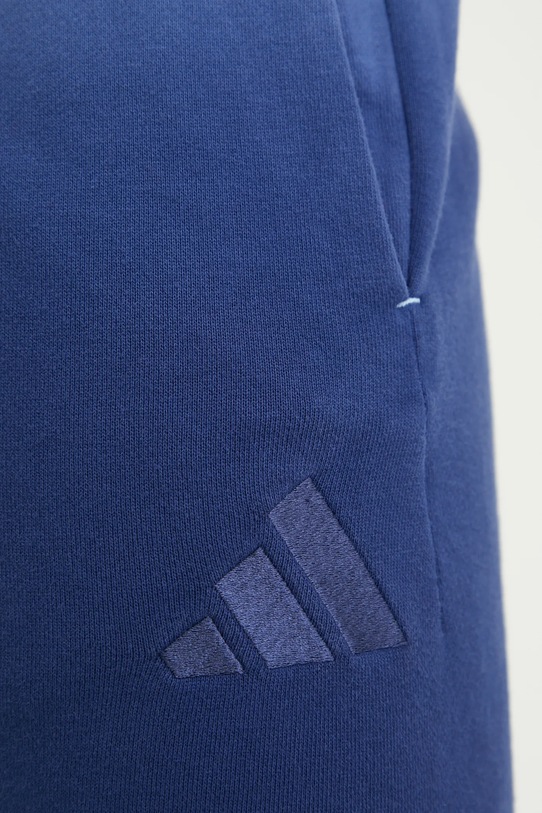 Бавовняні шорти adidas ALL SZN Dip Dye блакитний JI6359