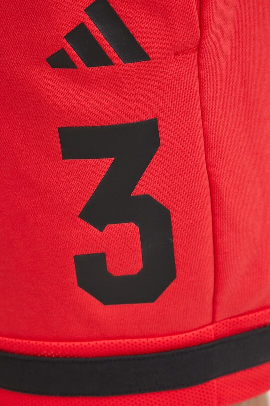 Σορτς adidas US Sports κόκκινο JD8089