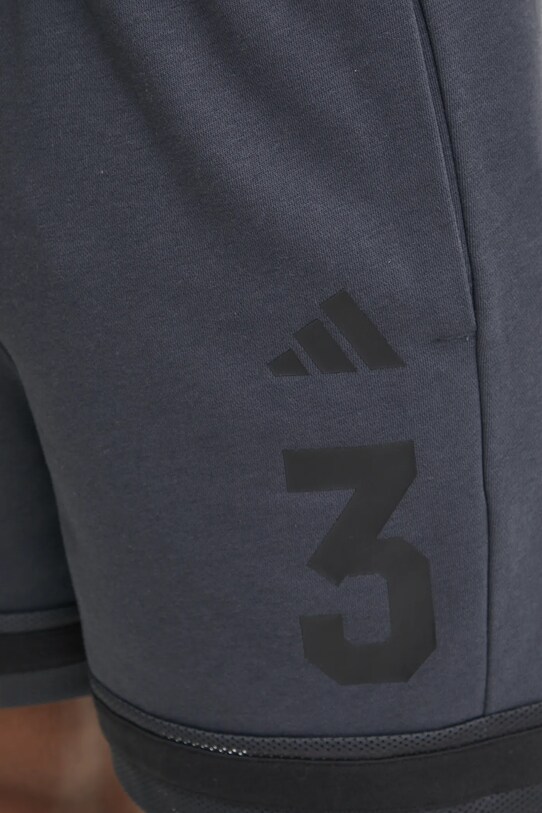 adidas pantaloni scurti US Sports JD8090 gri