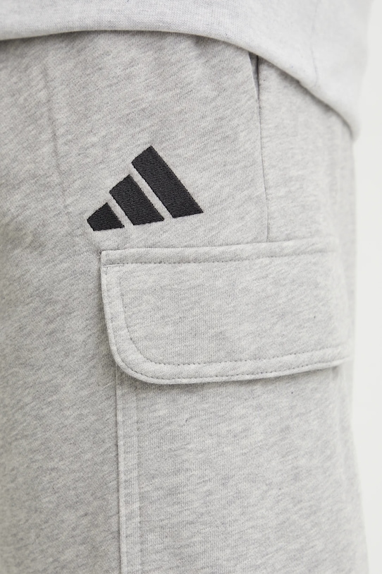 adidas pantaloni scurti Feelcozy gri JE6290
