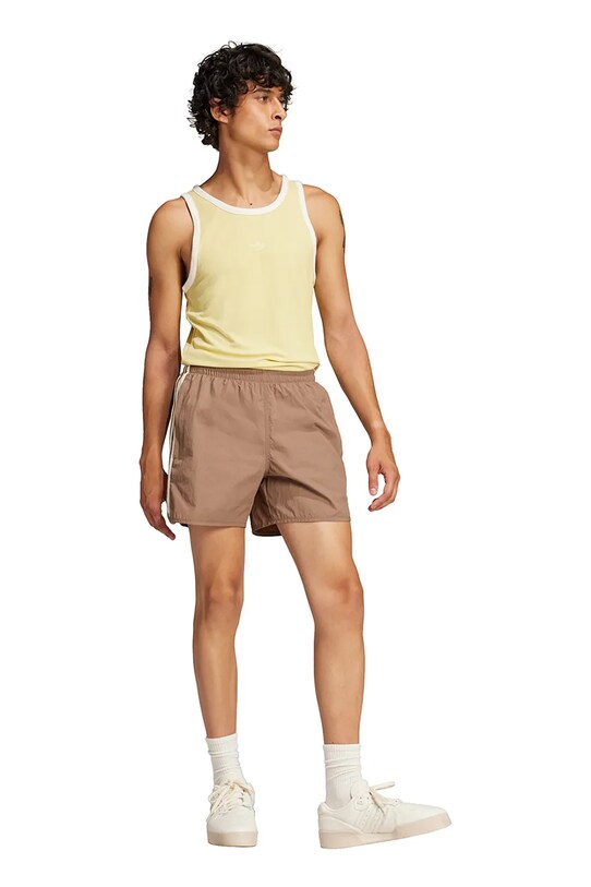 Kratke hlače adidas Originals Sprinter Shorts JP1021 smeđa SS25
