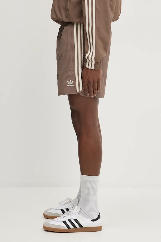 adidas Originals pantaloni scurți Sprinter Shorts JP1021 maro SS25