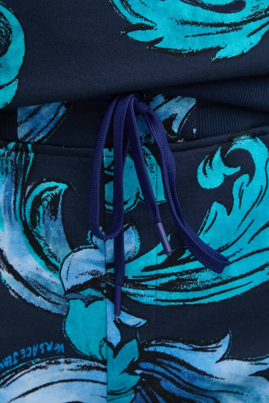 Хлопковые шорты Versace Jeans Couture тёмно-синий 78GAD3B0.FS190