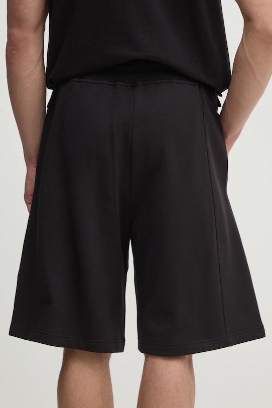 Îmbrăcăminte Versace Jeans Couture pantaloni scurti din bumbac 78GADT00.CF01T negru