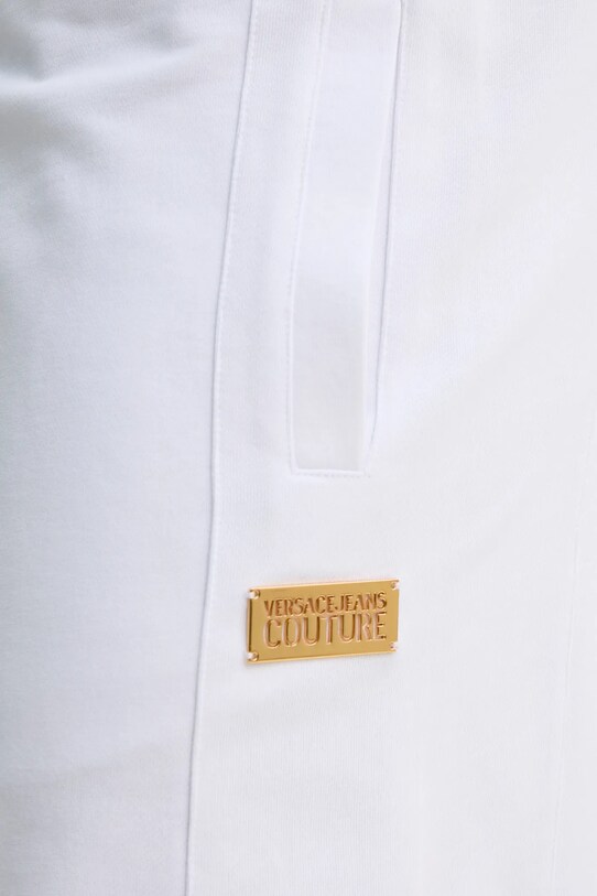 Bavlněné šortky Versace Jeans Couture 78GADT08.CF01T bílá