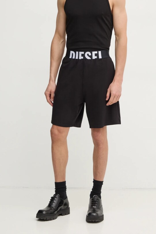 Diesel pantaloni scurti DYLAN-D-POP SHORTS negru A17684.0DCBK