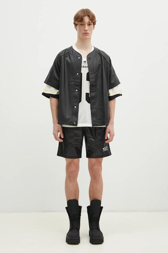 Μαγιό VETEMENTS Oval Logo MA66SW100B μαύρο