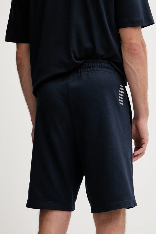 Oblečenie Bavlnené šortky EA7 Emporio Armani PJVRZ.8NPS65 tmavomodrá