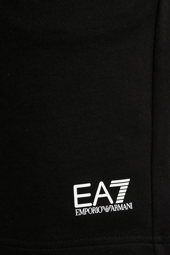 EA7 Emporio Armani pantaloni scurti din bumbac negru PJVRZ.8NPS65