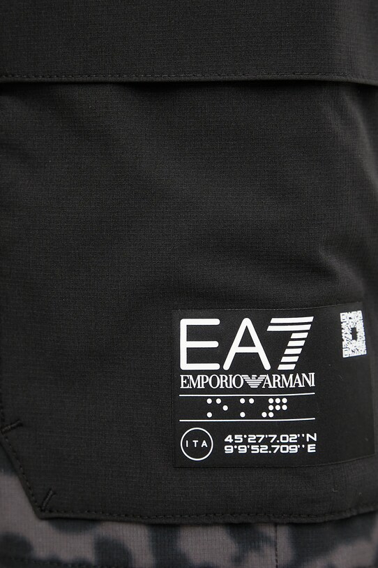 Kratke hlače EA7 Emporio Armani rjava AF13001.7M000244