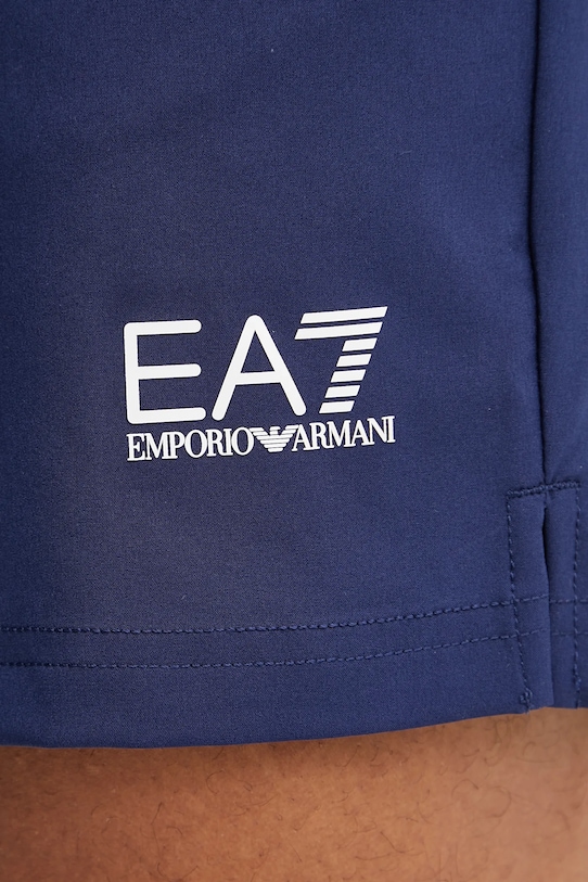 Kratke hlače EA7 Emporio Armani AF14581.7M000169 mornarsko modra