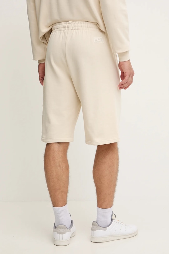 Oblačila Bombažne kratke hlače EA7 Emporio Armani AF10432.7M000153 bež