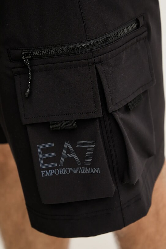 EA7 Emporio Armani szorty czarny AF13392.7M000135