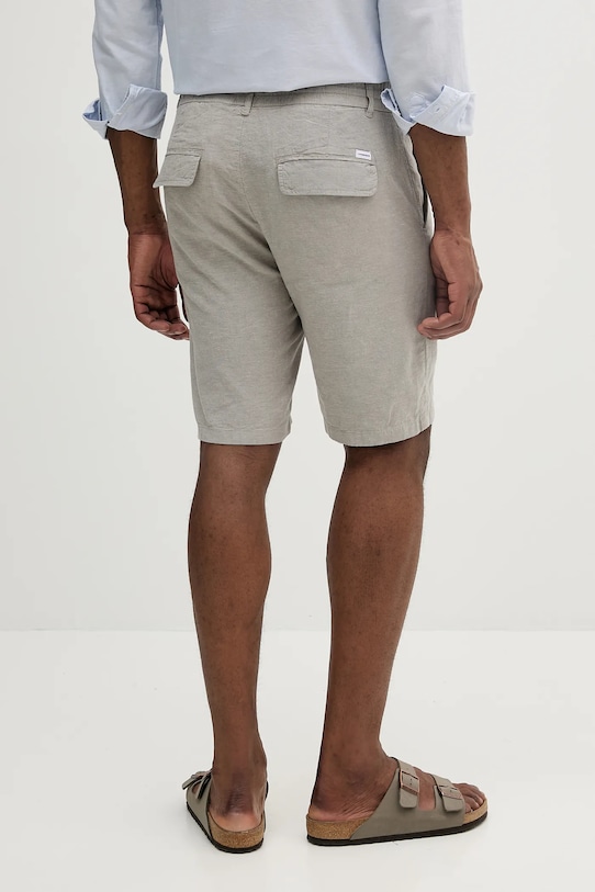 Ρούχα Σορτς από λινό Lindbergh 30.508003.GREY γκρί