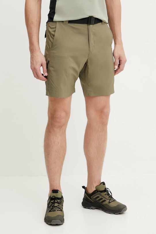Pohodne kratke hlače Columbia Silver Ridge Outdoor zelena 2030753