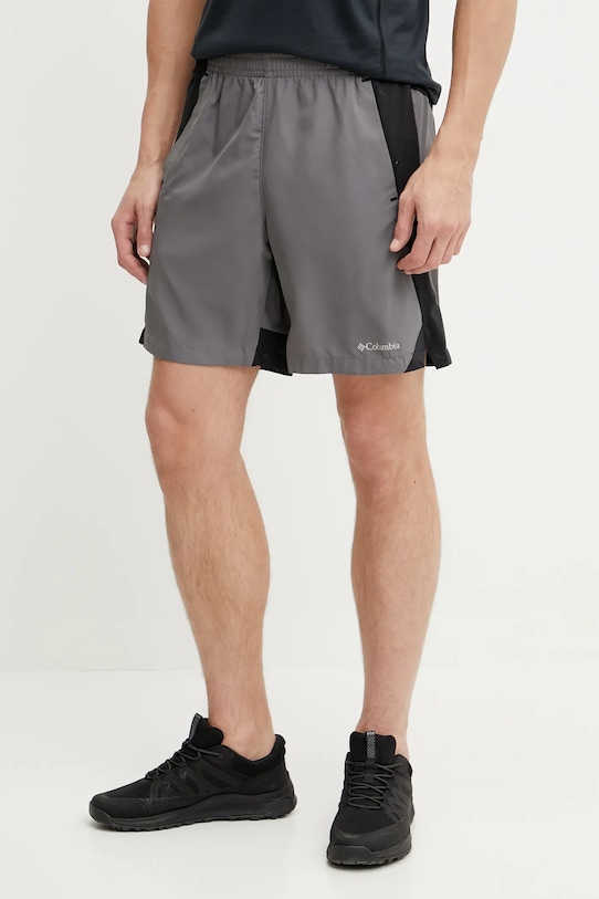 Pohodne kratke hlače Columbia Three Pitch Outdoor siva 2114743