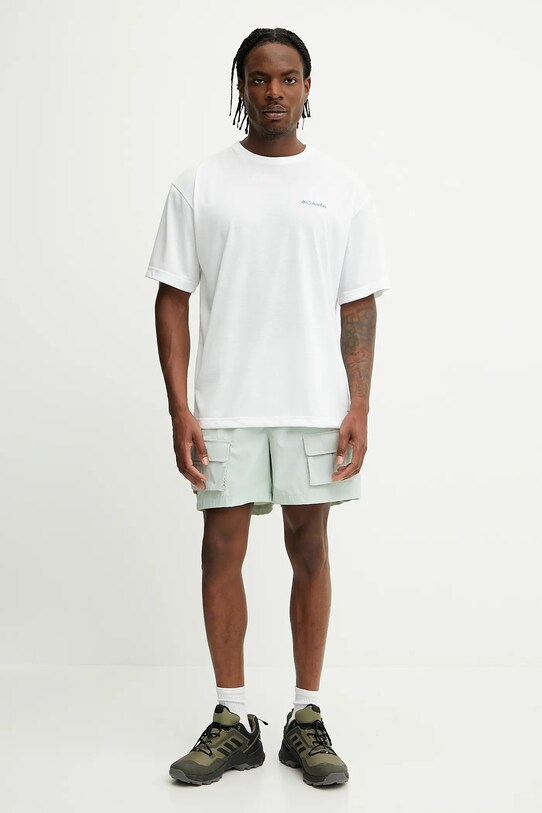 Columbia pantaloni scurți outdoor Cove Beach 2119501 turcoaz SS25