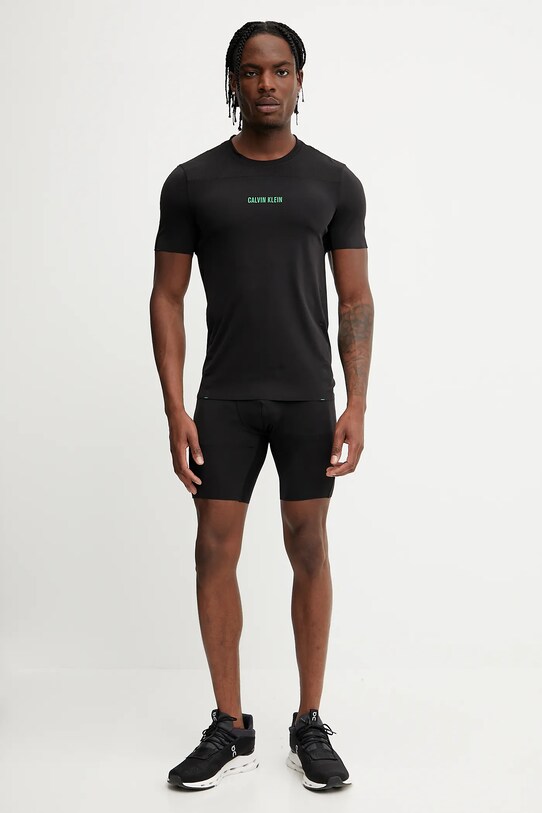 Calvin Klein Performance szorty treningowe LVGMS5L700 czarny SS25