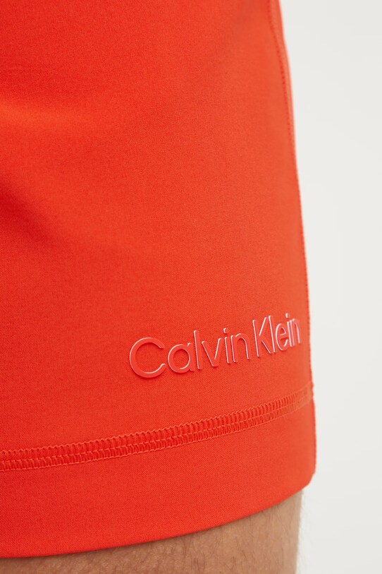 Шорти для тренувань Calvin Klein Performance помаранчевий LVGMS5S835