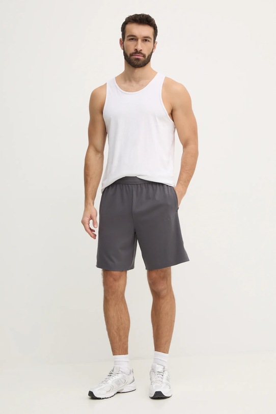 Calvin Klein Performance pantaloni scurți de antrenament LVGMS5S850 gri SS25