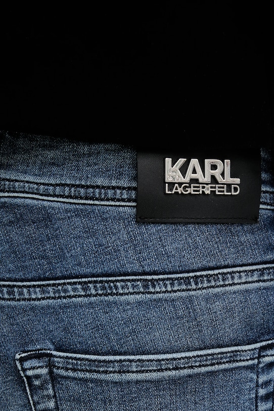 Karl Lagerfeld pantaloni scurți jeans albastru 552832.265820