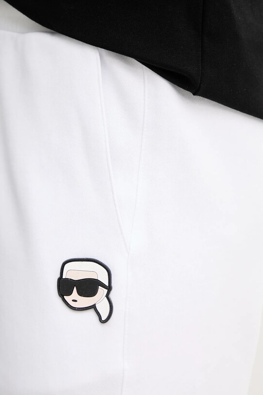 Karl Lagerfeld pantaloni scurti alb 552900.705014