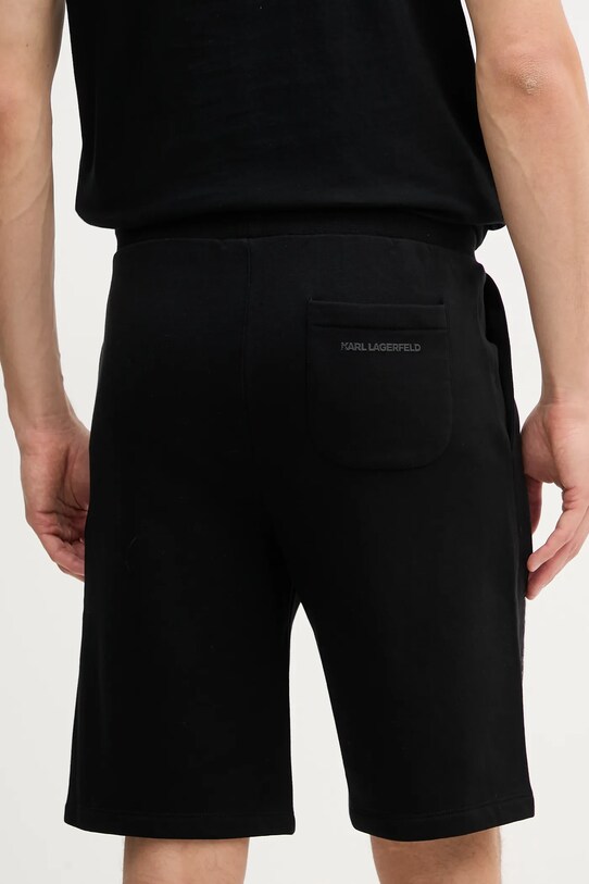 Îmbrăcăminte Karl Lagerfeld pantaloni scurti 552900.705014 negru